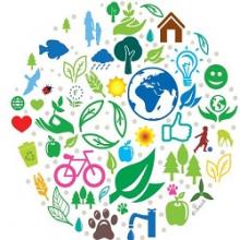 mondo stilizzato economia circolare
